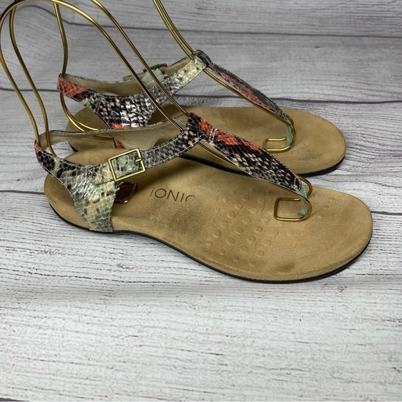 Women’s 7 Vionic Paden Colorful Ortho Sandals. - Picture 1 of 7